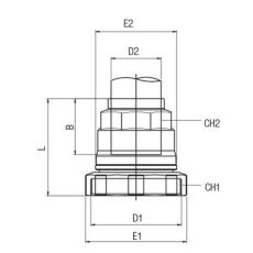 Reducer - Fitting Body to Tube