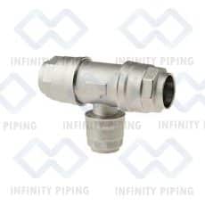 Infinity Outlet Reducing Tee With Water Trap Insert