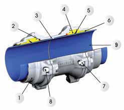infinity high performance aluminum piping system large diameter fitting