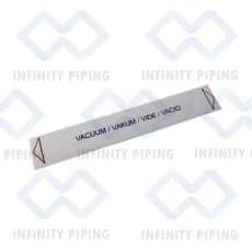 90889 infinity vacuum label