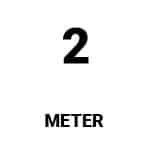 2 meters